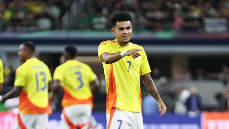 Luis Diaz #7 of Colombia