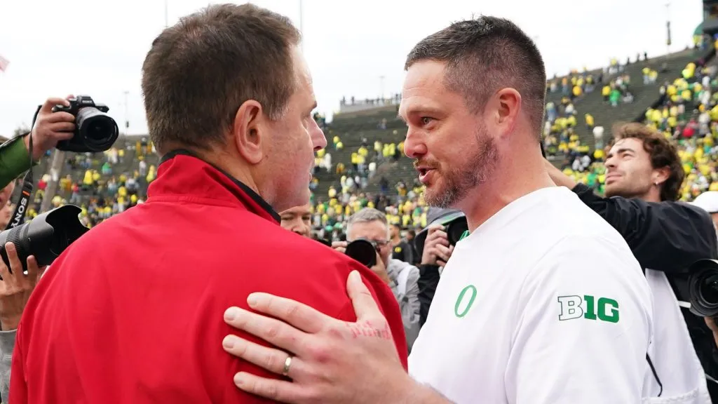 Curt Cignetti with Dan Lanning