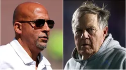 James Franklin (left) and Bill Belichick (right)