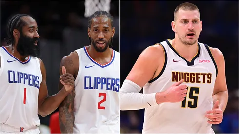 James Harden, Kawhi Leonard of Los Angeles Clippers, and Nikola Jokic of Denver Nuggets.