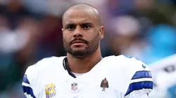 Dak Prescott quarterback of the Dallas Cowboys