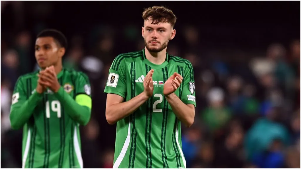 Conor Bradley of Northern Ireland – Charles McQuillan/Getty Images
