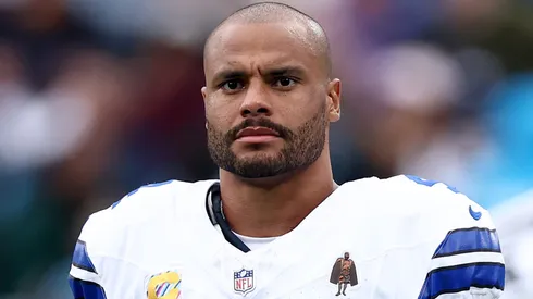 Dak Prescott #4 of the Dallas Cowboys.