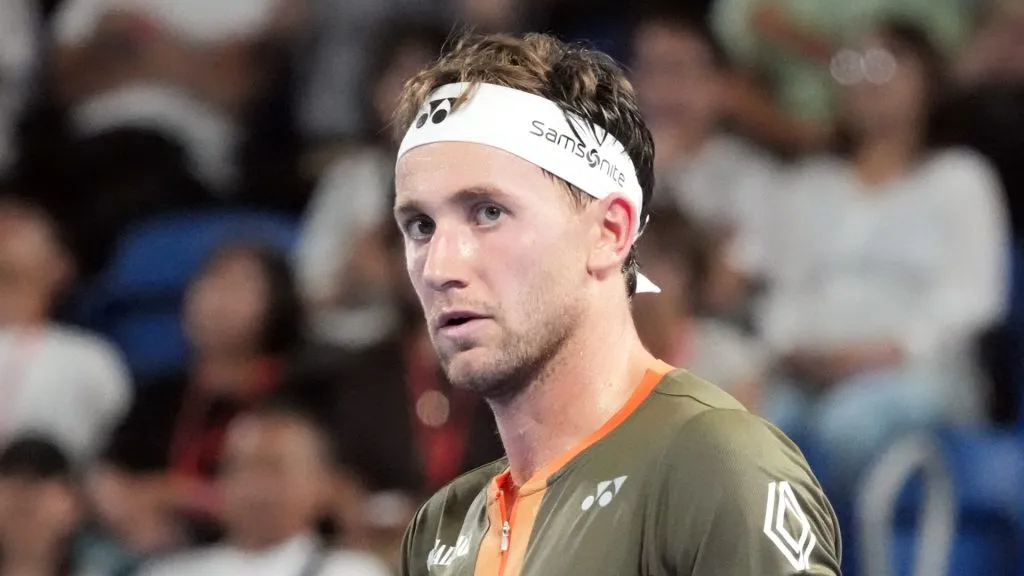 Casper Ruud during a match.