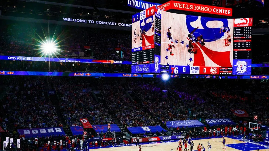 Wells Fargo Center (Source: Tim Nwachukwu/Getty Images)