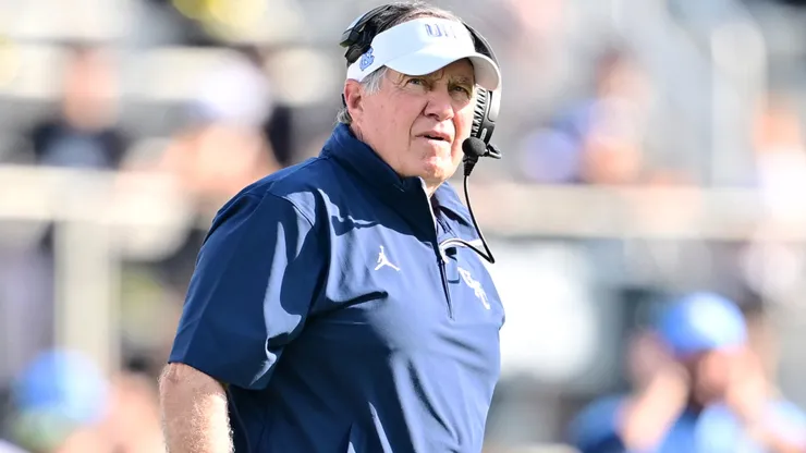 Head coach Bill Belichick of the North Carolina Tar Heels.