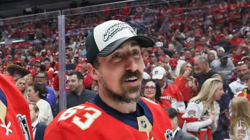 Brad Marchand #63 of the Florida Panthers in Game Six of the 2025 Stanley Cup Final