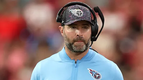 Head coach Brian Callahan of the Tennessee Titans.