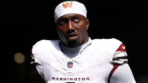 Deebo Samuel Sr. #1 of the Washington Commanders