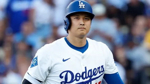 Shohei Ohtani #17 of the Los Angeles Dodgers.