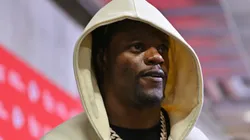 Lamar Jackson #8 of the Baltimore Ravens.