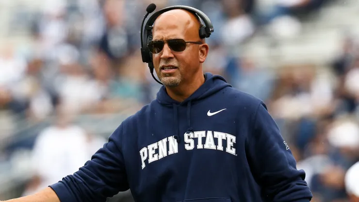 Head coach James Franklin of the Penn State Nittany Lions.
