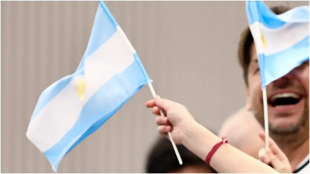 Fans of Argentina wave flags – Matt McNulty/Getty Images