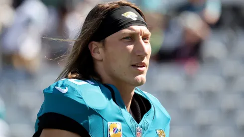 Trevor Lawrence #16 of the Jacksonville Jaguars.