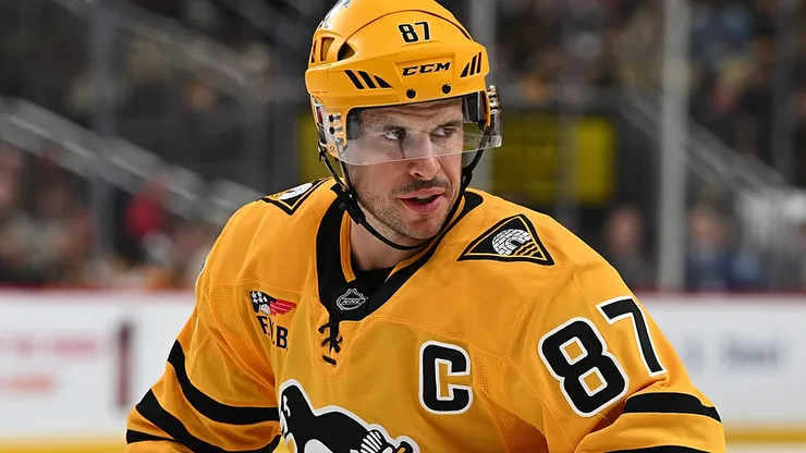 Sidney Crosby #87 of the Pittsburgh Penguins.