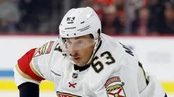 Brad Marchand at Xfinity Mobile Arena on October 13, 2025 in Philadelphia, Pennsylvania.