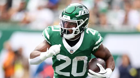 Breece Hall, running back of the New York Jets