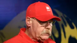 Andy Reid before a game against the Jaguars.