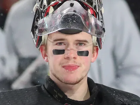 Why isn’t Carter Hart playing tonight, October 16, for Golden Knights vs Bruins?