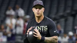 Spencer Rattler #2 of the New Orleans Saints.