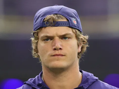 Why is JJ McCarthy not playing today for Vikings vs Eagles in Week 7 of the 2025 NFL Season?