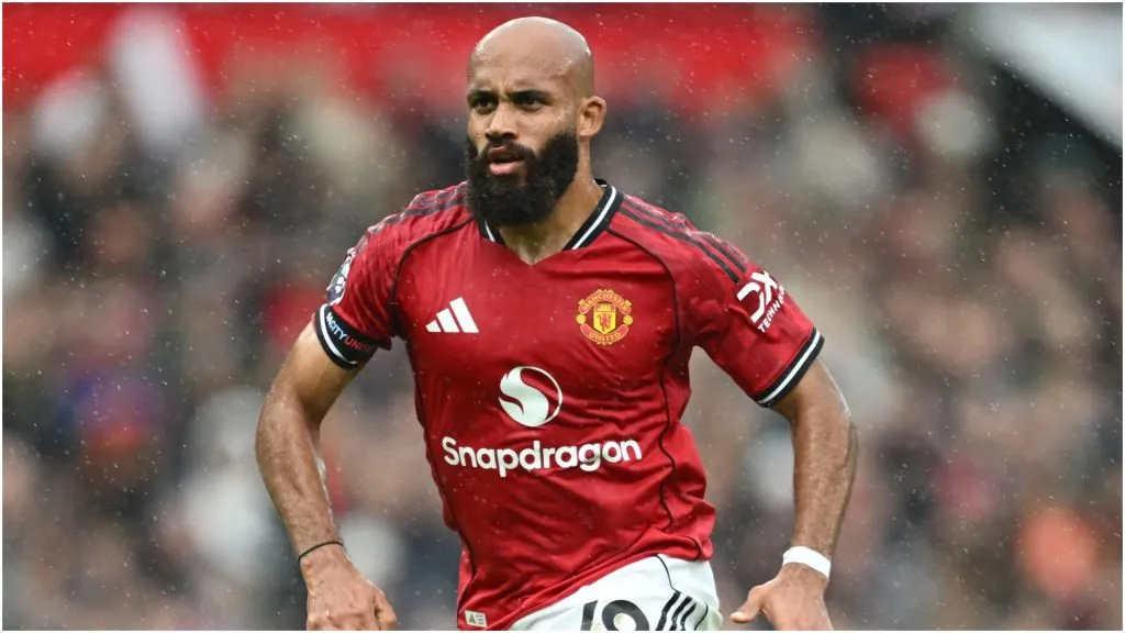 Bryan Mbeumo of Manchester United – Gareth Copley/Getty Images