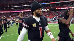 Kyler Murray #1 of the Arizona Cardinals walks to the locker room.