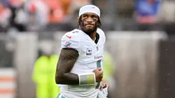 Tua Tagovailoa before Week 7 against the Cleveland Browns.