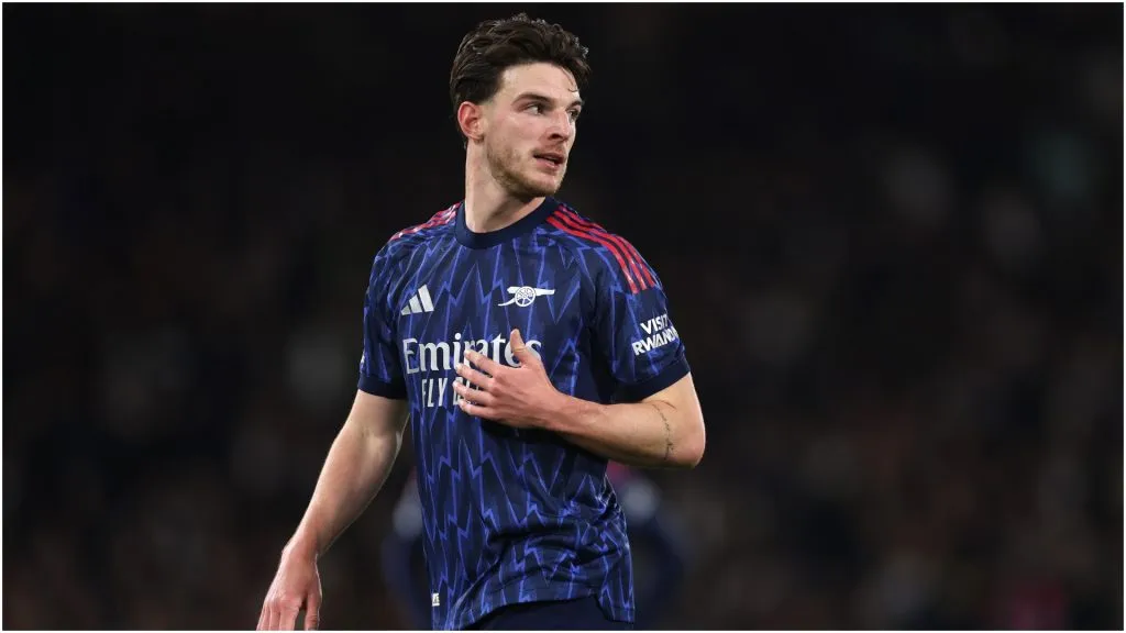 Declan Rice of Arsenal – Alex Pantling/Getty Images