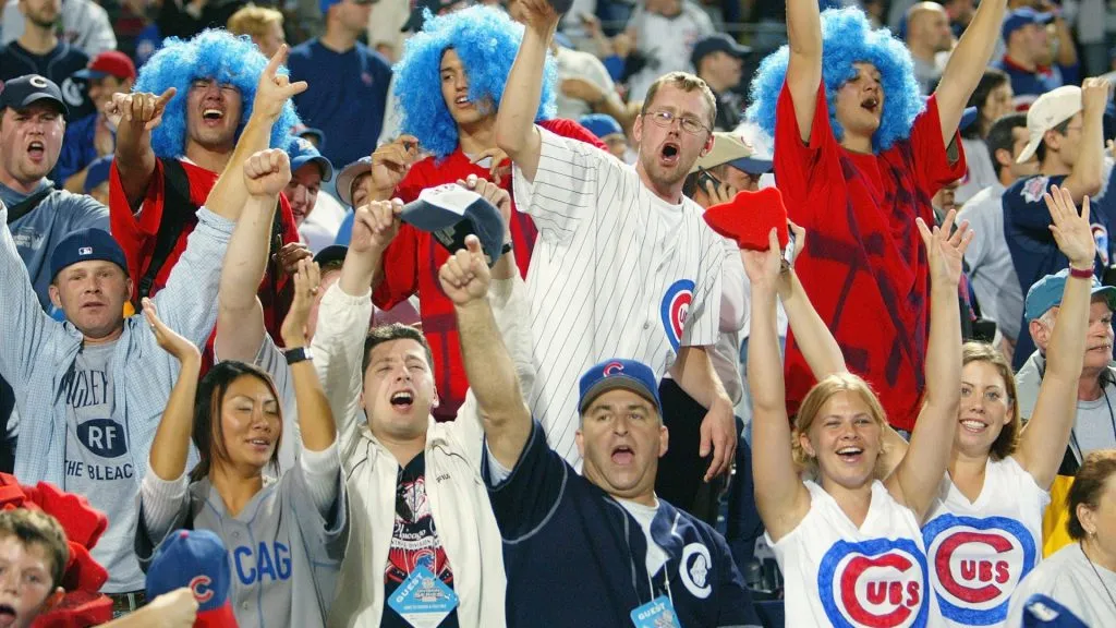 Chicago Cubs fans (Source: Jamie Squire/Getty Images)