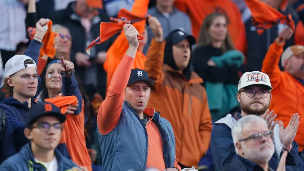 Detroit Tigers fans (Source: Duane Burleson/Getty Images)