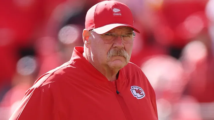 Head coach Andy Reid of the Kansas City Chiefs.