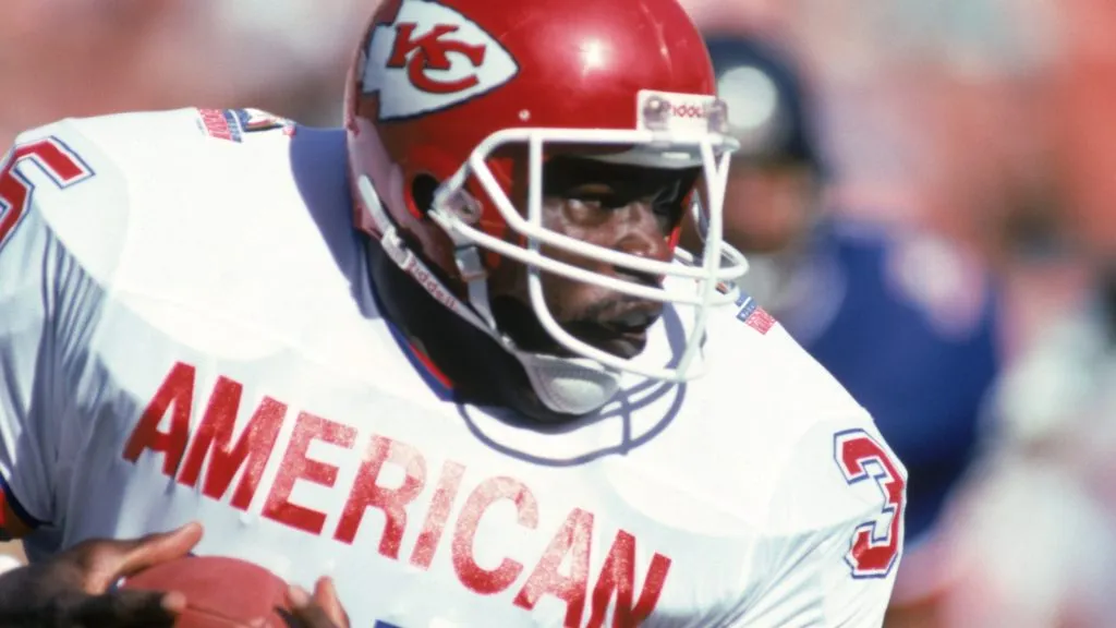 Christian Okoye (Source: George Rose/Getty Images)