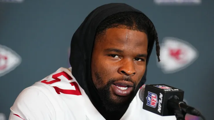 Dre Greenlaw on February 06, 2024 in Henderson, Nevada