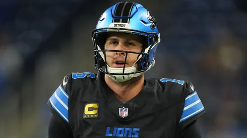Jared Goff #16 of the Detroit Lions.