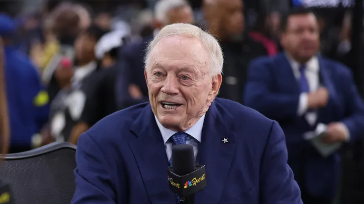 Jerry Jones at AT&T Stadium on September 28, 2025 in Arlington, Texas.