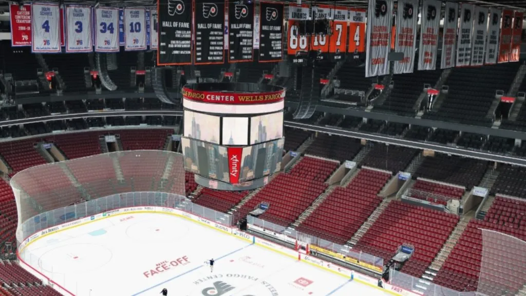Wells Fargo Center (Source: Philly Hockey Now)