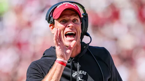 Head Coach Brent Venables of the Oklahoma Sooners.