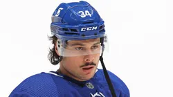 Auston Matthews #34 of the Toronto Maple Leafs