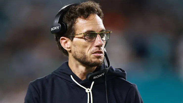 Head coach Mike McDaniel of the Miami Dolphins.