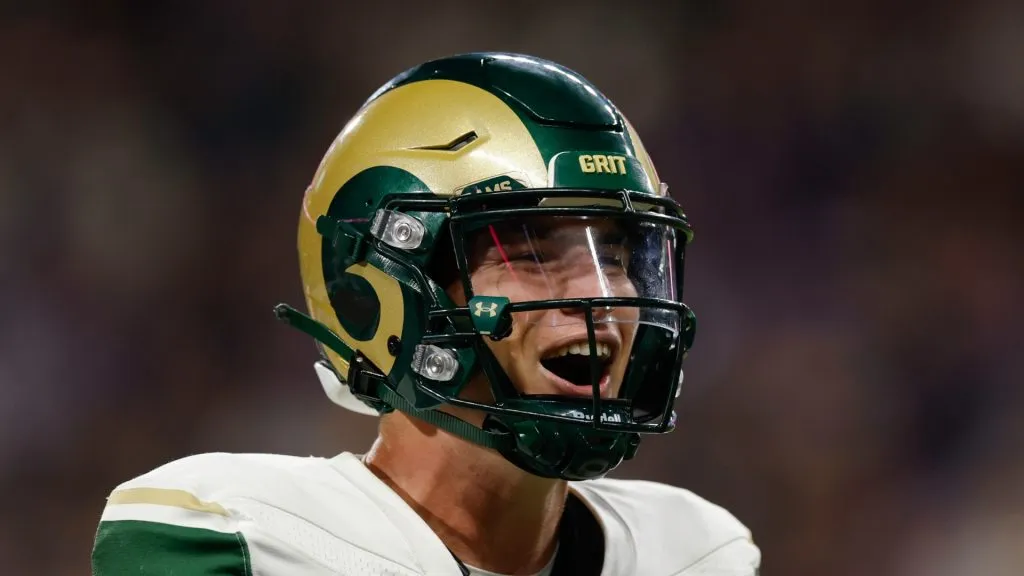 Brayden Fowler-Nicolosi of the Colorado State Rams