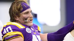 Whit Weeks #40 of the LSU Tigers.