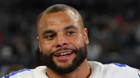 Dak Prescott quarterback of the Dallas Cowboys