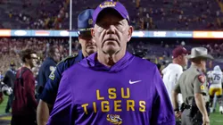 Head coach Brian Kelly of the LSU Tigers.