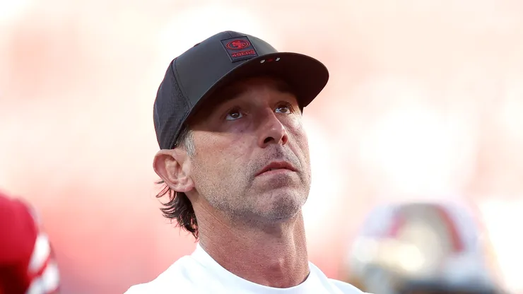 Head coach Kyle Shanahan of the San Francisco 49ers