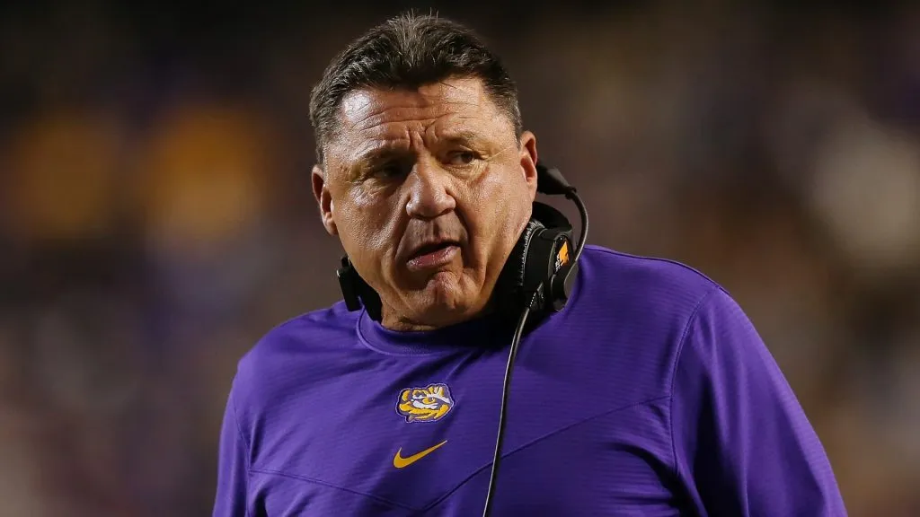 Ed Orgeron back during his time with LSU