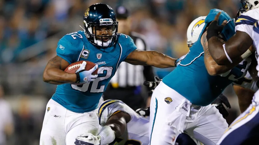 Maurice Jones-Drew (Source: Mike Ehrmann/Getty Images)