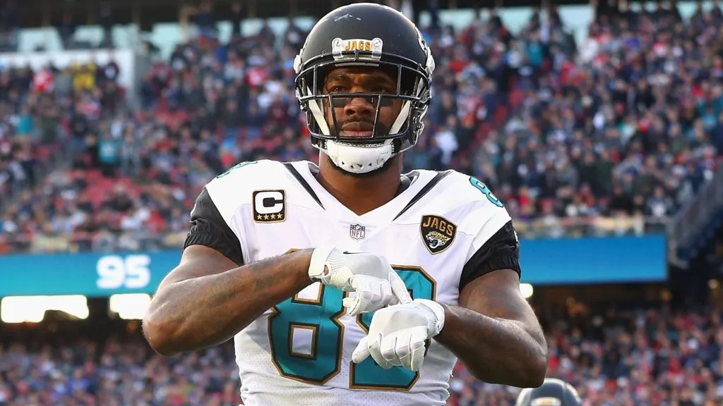 Marcedes Lewis (Source: Maddie Meyer/Getty Images)