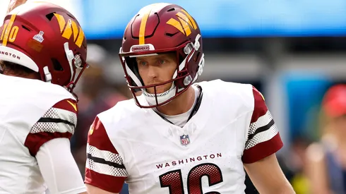 Matt Gay #16 of the Washington Commanders