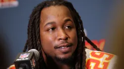 Kareem Hunt #29 of the Kansas City Chiefs.